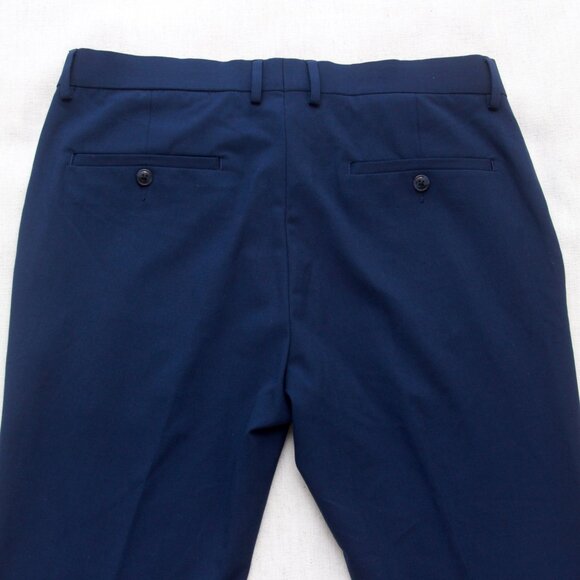 Kenneth‎ Cole Reaction Men's Dress Pants Blue 34Wx32L E02119 - Picture 7 of 9